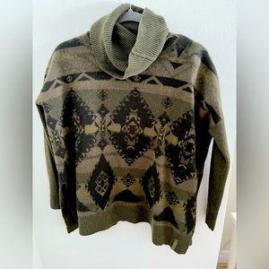 Polo Ralph Lauren Aztec Wool Sweater size Small